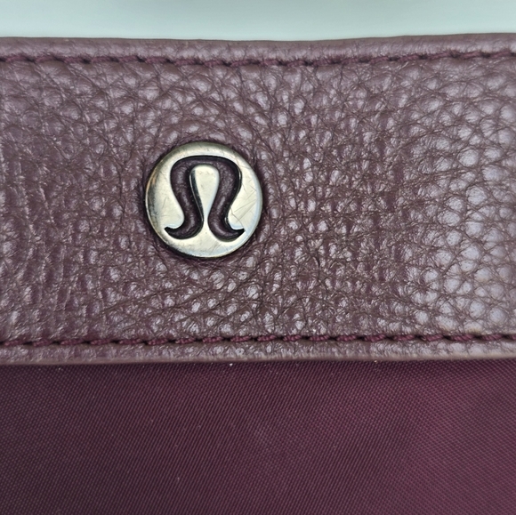 Lululemon Now And Always Tote Handbag Red Women 13x15 - Picture 6 of 16